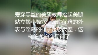 爱穿黑丝的美腿教师抬起美腿站立操小骚穴，端庄优雅的外表与淫荡的样子超级反差，这样的尤物谁受得了