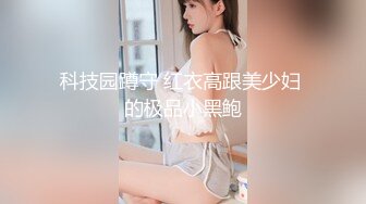 科技园蹲守 红衣高跟美少妇 的极品小黑鲍